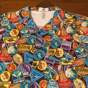 Men’s WDW Parks button up shirt